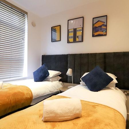 New- Modern 2Br Apt Wifi Sleep5 City Centre Sheffield Exterior foto